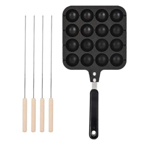 Bewildely Ball Maker Kit Home Antiadherente Ball Pan Mold Bandeja Molde Placa con 4 Herramientas y accesorios para hornear