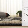thumbnail image 4 of SAFAVIEH Natural Fiber Ingram Geometric Runner Rug, Charcoal, 2'6" x 8', 4 of 9