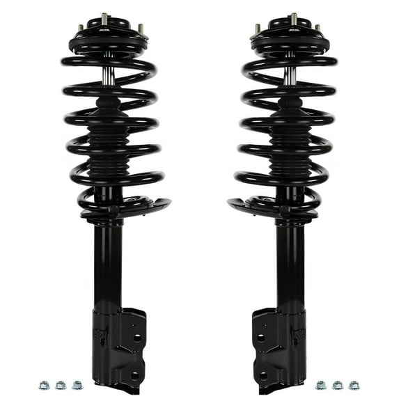 Detroit Axle - Front Struts w/Coil Spring Assembly Replacement for 2012 2013 2014 2015 2016 2017 Jeep Patriot Compass FWD
