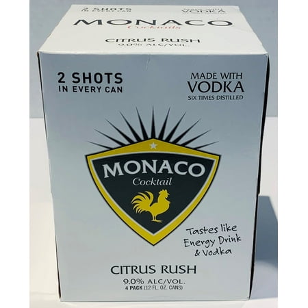 Monaco Citrus Rush 4pk