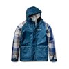 Oakley Mens Bonk Jacket Regular Fit Blue Plaid 411661OVT