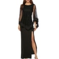 thumbnail image 6 of Wdgfv Womens Sequin Dress Slim Fit Long Evening Gown with Two Tone Sequin Embellishment for Formal Occasions and Special Events, 6 of 8