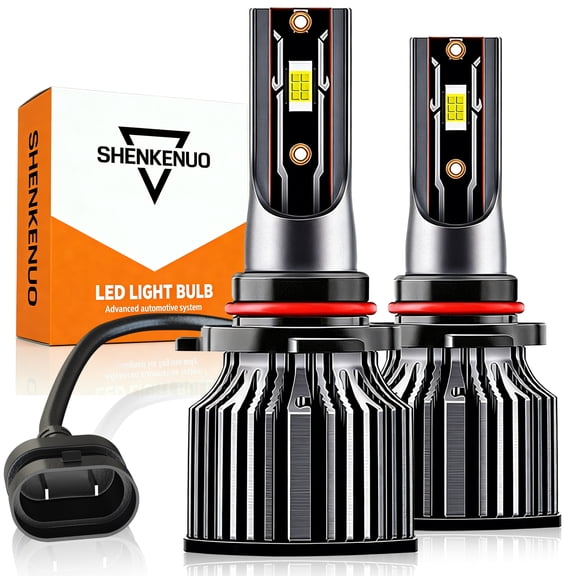 Fits 2017-2018 Toyota Corolla iM LED Headlight Bulbs 9012 High Low Beam Set Super Bright Pack of 2