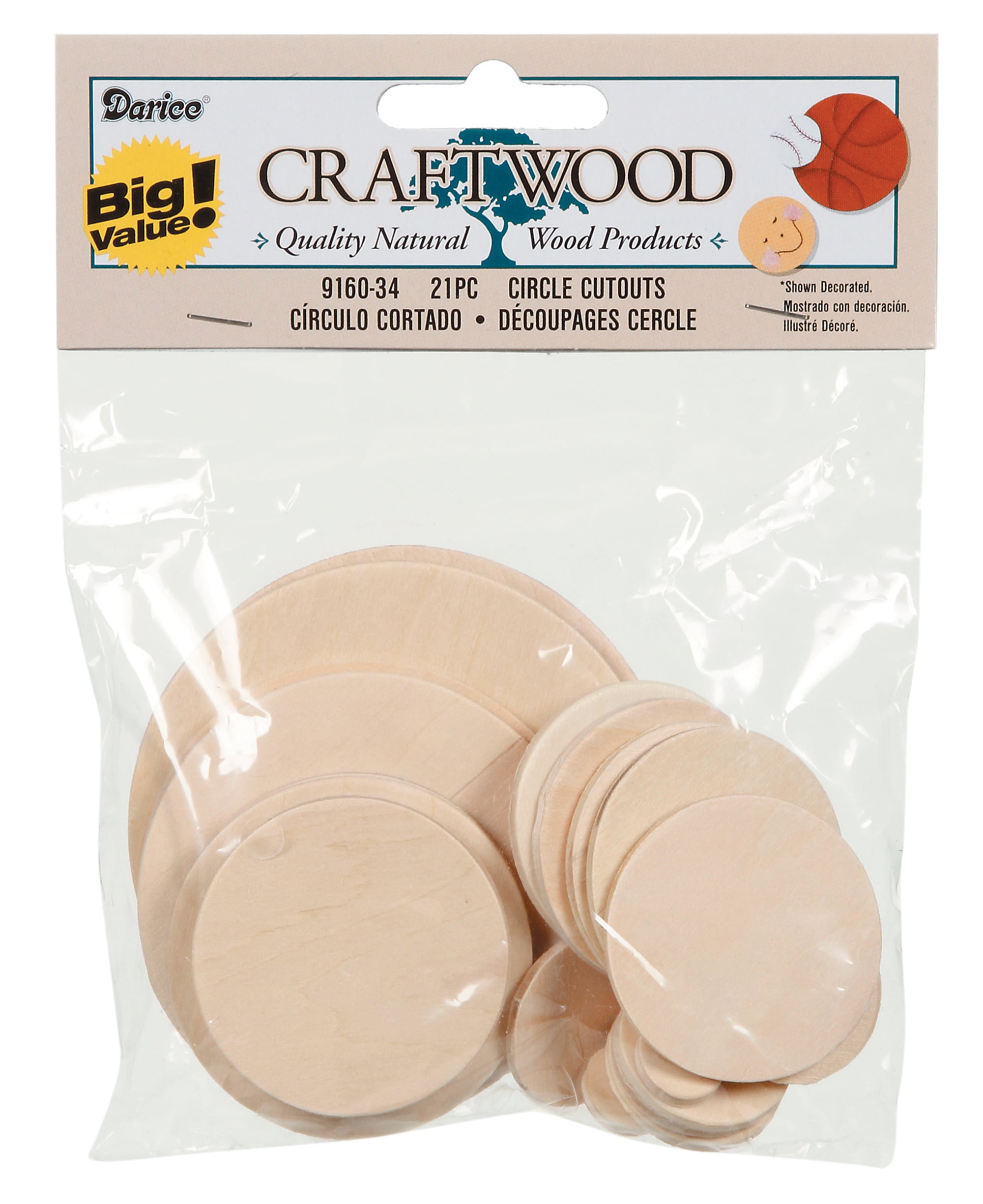 1.5 Wood Discs by Make Market®