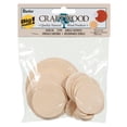 thumbnail image 2 of Darice Big Value Wood Circles, Assorted Sizes, 21 Pieces, Perfect for Crafts, Unisex, 2 of 2