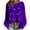 Purple Fall Fashion Must Haves, variant on Fall Saving Talove Long Sleeve Shirts for Women Funny Graphic Sweatshirt Women Fall Clothes Fall Fashion Clothes 2025 Womens Tops Dressy Casual 3/4 Sleeve Christmas Shirts