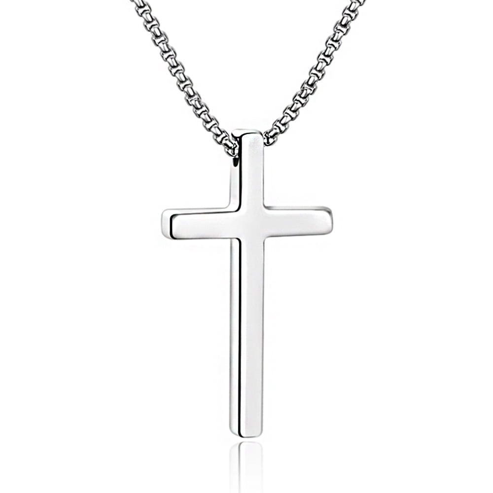 ON SALE. 24K Gold Chain Style Cross 