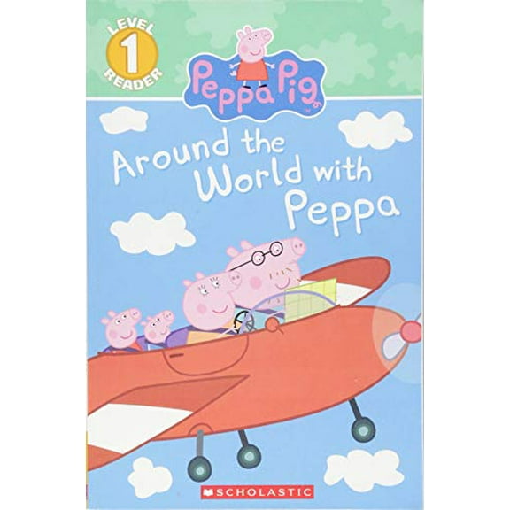 Pre-Owned Around the World With Peppa (Peppa Pig: Scholastic Readers, Level 1) Paperback