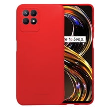 Funda Molan Cano Soft Jelly Case Para Realme 8i Rojo Molan Cano Funda de Silicon