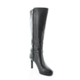 thumbnail image 6 of Naturalizer Women's Taelynn Knee High Boots Black Leather Narrow Calf 10M, 6 of 8
