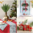 thumbnail image 3 of Talla de Cedro de IMitacia de Navidad, Ramas de Pino Artificiales de BricolaJe Duradera Para Árboles de Guirnaldas, 3 of 7