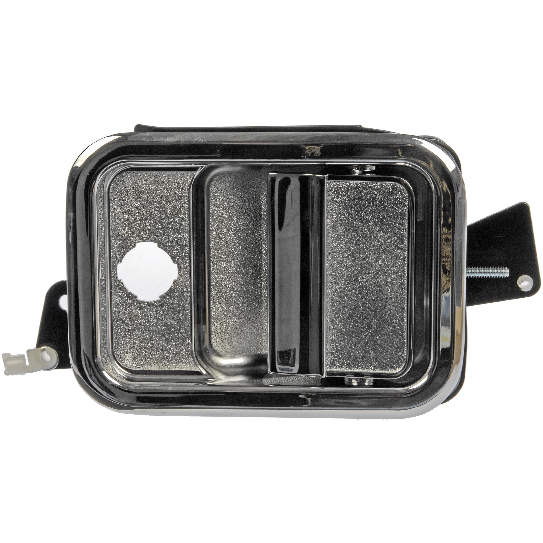 Dorman 760-5204 Front Passenger Side Exterior Door Handle for Specific Freightliner Models, Chrome (Black Hardware)