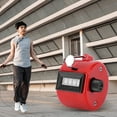 thumbnail image 6 of Handheld Tally Counter 4-Digit Number Count Clicker Counter Hand Counter Handheld Tally Counter (Red), 6 of 10