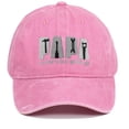 thumbnail image 2 of CYSFASHION Womens Baseball Cap Low Profile Tennis Adjustable Sports Trendy Washed Dad Hat Pink, 2 of 6