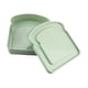 thumbnail image 2 of 3xBento Lunch Box Sandwich Toast Bento Box Para La Cocina Pesca Verde, 2 of 8
