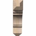 thumbnail image 2 of Ekena Millwork 5 1/2"W x 22"D x 22"H Olympic Craftsman Smooth Bracket, Douglas Fir, 2 of 13