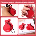 thumbnail image 3 of SKISUNO 1 Pair Spanish Castanets Musical Instruments for Musicians Sound Production Studio Recordings, 3 of 7
