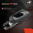 thumbnail image 3 of A-Premium Front Right Passenger Side Interior Door Handle Compatible with Honda Civic 2006-2011 Coupe, Gray, Replace# 72120-SVA-A01ZA, 3 of 5