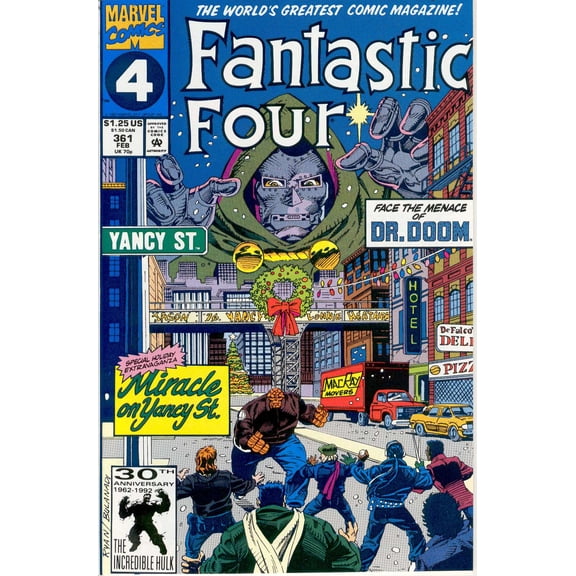Fantastic Four (Vol. 1) #361 VF ; Marvel Comic Book