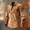 Brown, variant on Western Fringe Suede Jacket for men with Retro Texture and Collar Design, Stylish Fringe Suede Jacket for Fall Days Rodeo Events Country Concerts Ranch Work Weekend Outings Vintage White XXXL