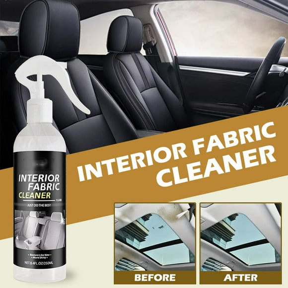 Nettoyant pour Intérieur de Voiture, Nettoyant pour Tapis et Rembourrage, Nettoyant pour Siège d'Auto en Cuir, Détachant pour Tapis, Puissant Nettoyant pour Tapis de Voiture pour l'Esthétique Automobile, Intérieur de Tissu, Détachant pour Siège d'Auto, 250 ml