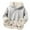 Gray, variant on Boys Girls Hoodies Sherpa Lined Fleece Pullover Sweatshirt Thick Sweatshirts Thermal Sweater Winter Warm Top,5 Years