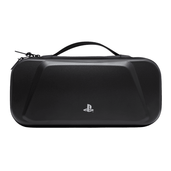 PowerA Protection Case for PlayStation Portal Remote Player - Black, durable, storage, protective case, charging cable pass-through, screen protection, officially licensed