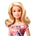 thumbnail image 3 of Hermoso vestido floral naranja de Barbie Doll Mattel GHT24, 3 of 6