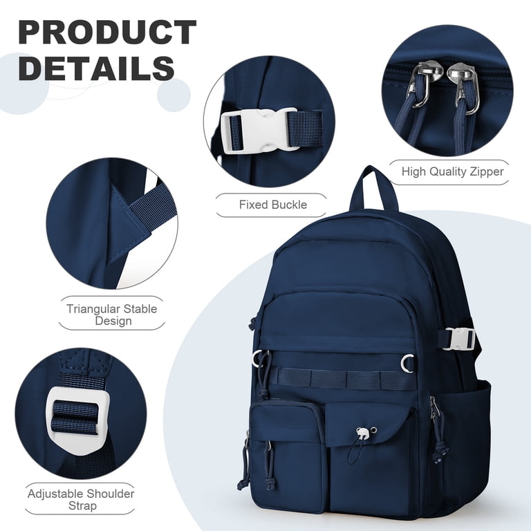 Cute Backpacks for School Bookbag for Teenagers, School Backpack for Teens Book Bags School Bag for Women Men, Aesthetic Backpacks for Teens High School College Backpack Laptop Casual Daypack Blue - Walmart.com Cute Backpacks for School Bookbag for Teenagers, School Backpack for Teens Book Bags School Bag for Women Men, Aesthetic Backpacks for Teens High School College Backpack Laptop Casual Daypack Blue - Walmart.com