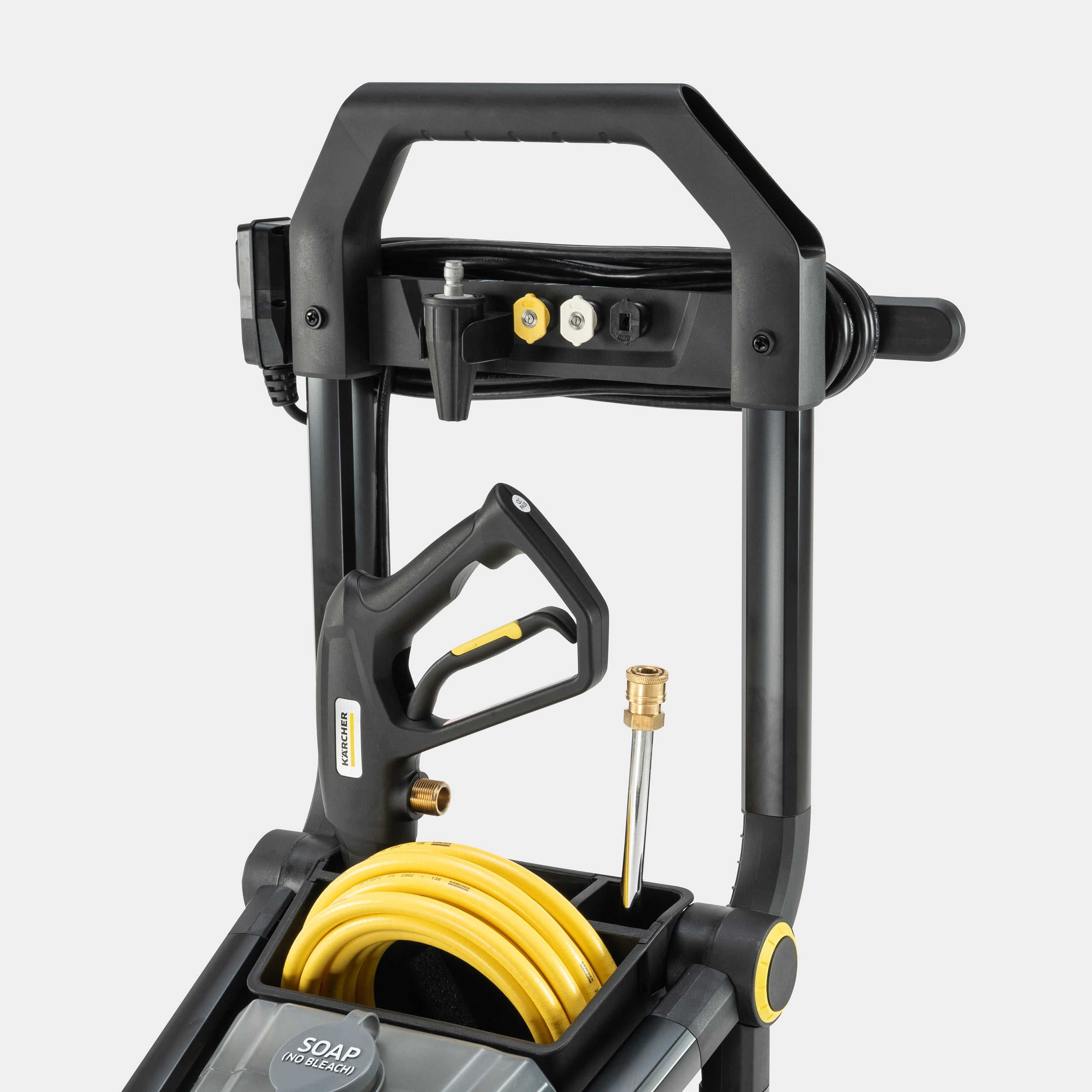 Kärcher K2200PSB 2200 PSI 1.2 GPM CETA Certified Electric Power Pressure Washer with Turbo, 15°, 40°, & Soap Nozzles