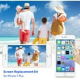 thumbnail image 5 of for iPhone 7 Plus Screen Replacement 5.5 Inch,3D Touch LCD Screen Digitizer Replacement for A1661, A1784, A1785 with Repair Tools Kit+Waterproof Frame Adhesive+Screen Protector, White, 5 of 7
