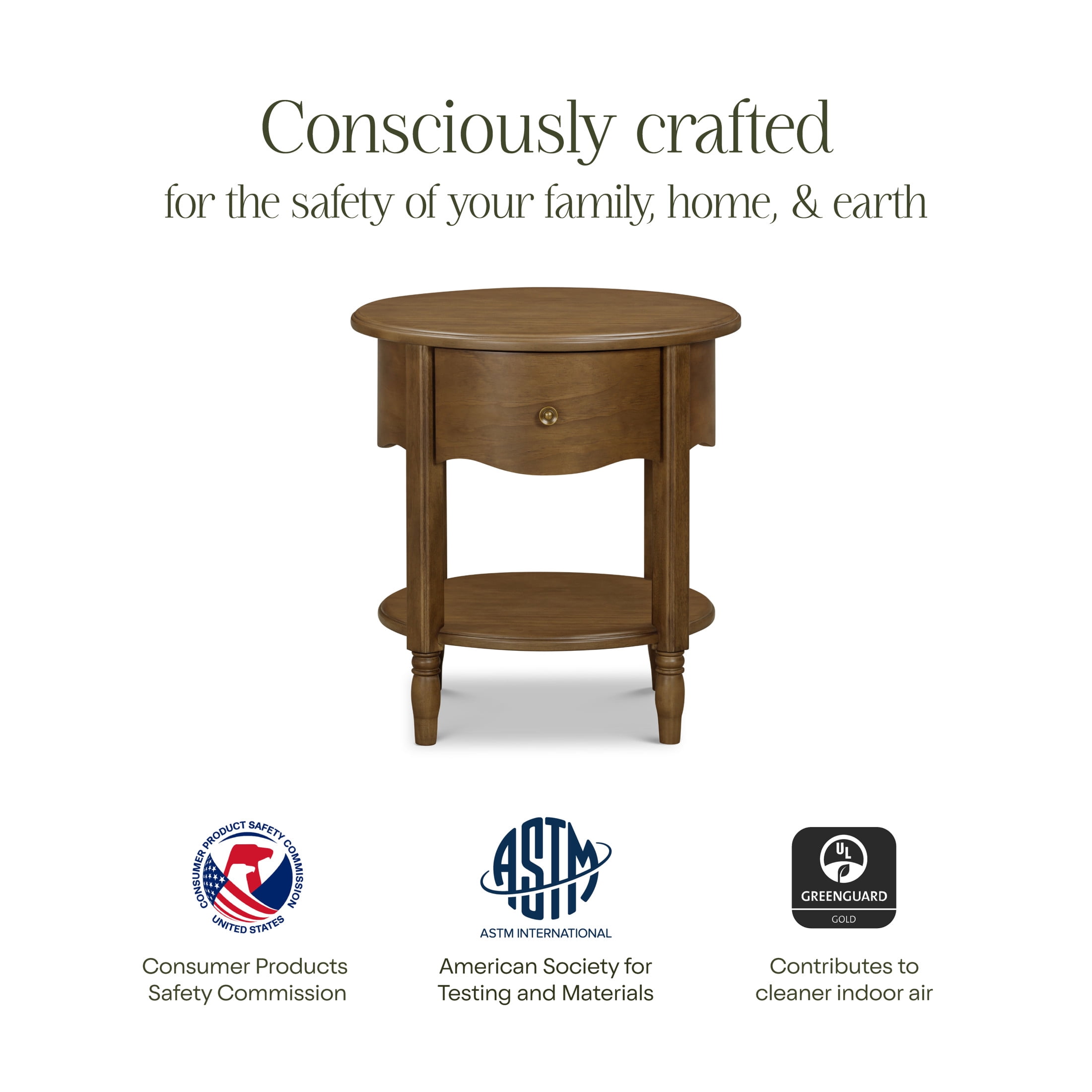 Namesake Liberty Assembled Nightstand