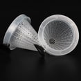 thumbnail image 2 of Miangastore White Plastic Fish Tank Feeder with Sucker for Earthworm Storage and Easy Cleaning 4 Pieces, 2 of 7