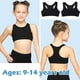 thumbnail image 4 of Guardurnaity 2 unids/set sujetadores de entrenamiento para niñas durabilidad y costura fina sujetadores de entrenamiento para niñas ropa interior Ropa interior Negro 2 piezas, 4 of 6