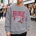 thumbnail image 3 of Football City Team Sweatshirts for Men 2025 Long Sleeve Crewneck Rugby Graphic Sweatshirt Pullover Tops, 3 of 4
