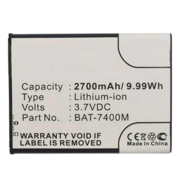 Batteries N Accessories BNA-WB-L8391 Cell Phone Battery - Li-ion, 3.7V, 2700mAh, Ultra High Capacity Battery - Replacement for Pantech BAT-7400M Battery