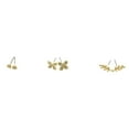 thumbnail image 4 of Mi Amore Gold-Tone Necklace, Bracelet & Multiple Post Earring Set With Crystal Accents TMN331, 4 of 7
