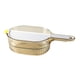 thumbnail image 2 of Cesta de drenaje de cocina, colador para lavar arroz, colador, fregadero de verduras fácil de limpiar, ayudante de cocina para lavar verduras, pasta A, 2 of 9