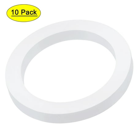

Uxcell 2 DN50 Silicone Rubber Flat Washer Quick Connector Gasket White 10 Count