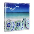 thumbnail image 4 of Stupell Industries Three Beach Umbrellas View Nautical & Beach Painting Wrapped Canvas Art Print Wall Art, 30 x 30, 4 of 8