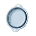 thumbnail image 4 of Multi-Purpose Collapsible Wash Basin  Portable Folding Catch Basin with Hanging Hole & Save Storage Space Plastic Basin  for Home Kitchen Outdoor Camping and More, 4 of 7