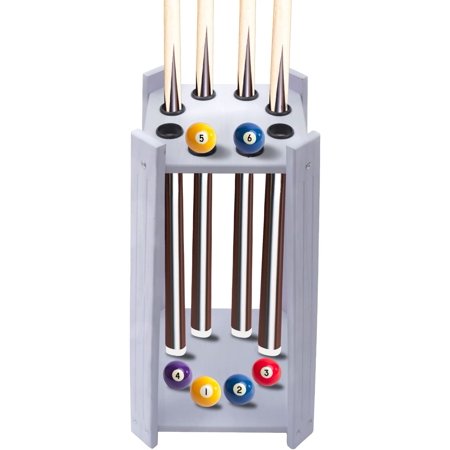 Miumaeov 8 Hole Billiard Cue Rack Billard Rack Shelf Multifunctional Organized Storage