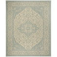 thumbnail image 5 of Safavieh Beach House Mai Traditional Outdoor Area Rug, Cream/Aqua, 8'6" x 12', 5 of 10