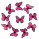 thumbnail image 1 of 10 unidades de pegatinas 3D de mariposas naranjas, adhesivos realistas para la decoración del hogar, el dormitorio y la mesa, 1 of 4