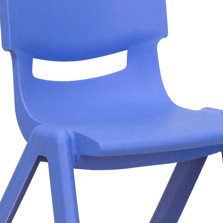 Flash Furniture Emmy Adjustable Activity Table 6 Chairs Set for School Toddlers Blue Gray Walmart