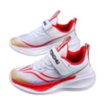 thumbnail image 3 of Zshosam Toddler Sneakers Girls Baby Toddler Unisex Infant Shoes Boys Girls Mesh Breathable Non-Slip Soles Size 1,(Red Big Kids 1), 3 of 8