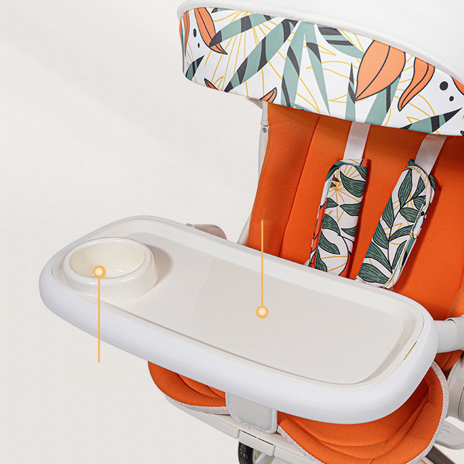 Universal Stroller Snack Tray Detachable Enlarged Stroller Cup Holder Tray Portable Clip On Stroller Snack Tray Attachment for Outdoor Indoor Easy To Clean Kitchenware Organizer Japanese Kitchenware