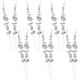 thumbnail image 3 of KAKOWELY 12 hojas artificiales de eucalipto, ramas decorativas., 3 of 5