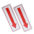 thumbnail image 3 of Shisuyan Sleek Design Arrow Signs Assorted Color 2Pcs 9.8X3.5X0.03In, 3 of 9