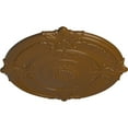 thumbnail image 3 of 39 1/2"OD x 2 1/2"P Attica Ceiling Medallion (Fits Canopies up to 3 3/4"), Hand-Painted Smokey Topaz, 3 of 5